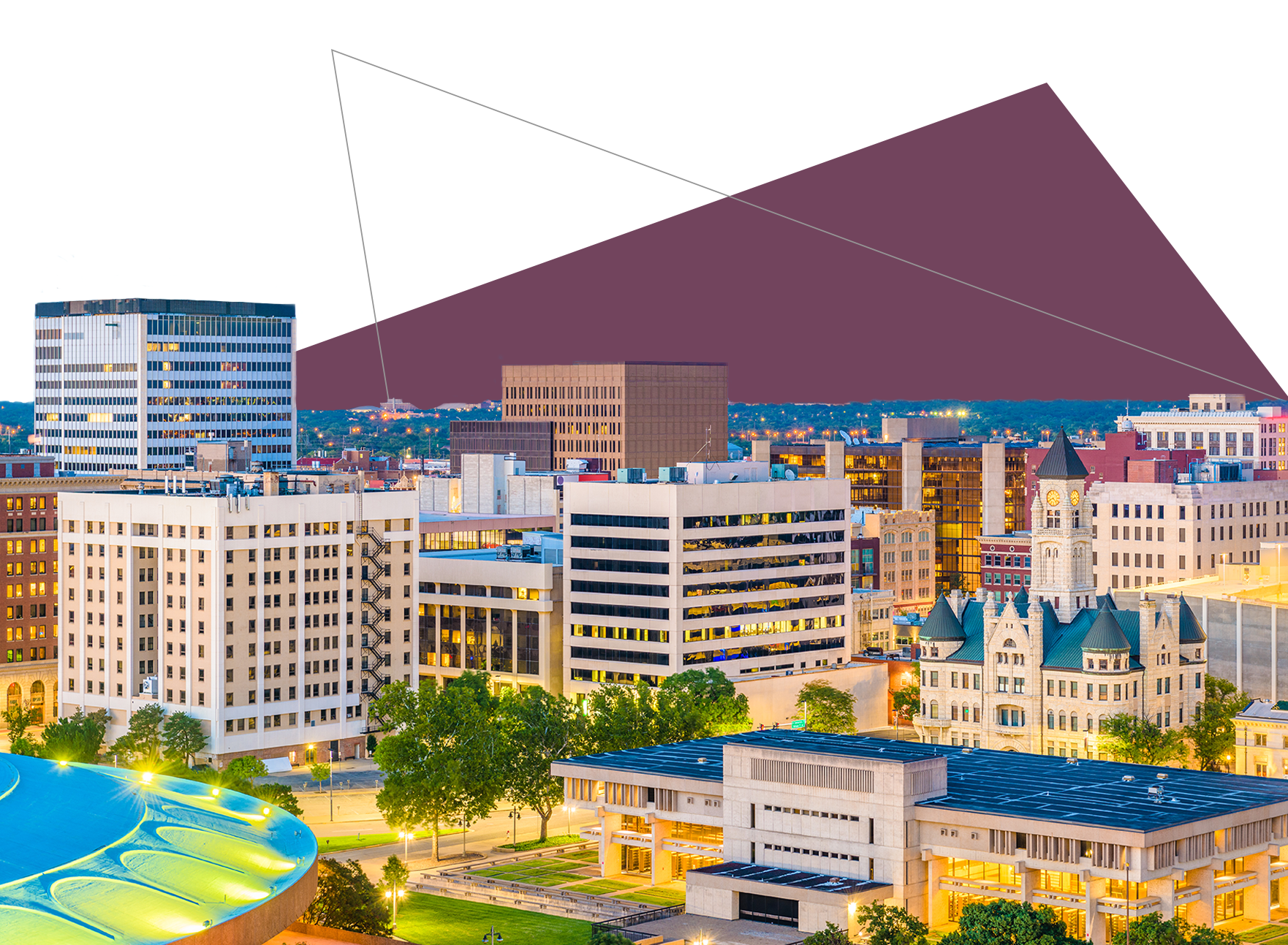 Wichita skyline